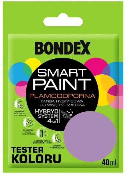 BONDEX Smart Paint Lubię Fiołki tester 0,04L