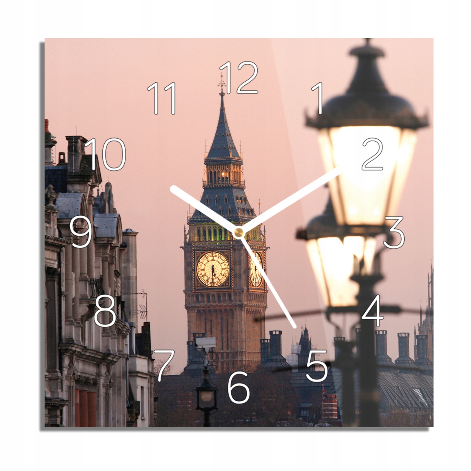 

Wieża Big Ben foto-zegar kwadrat 30x30 do kuchni