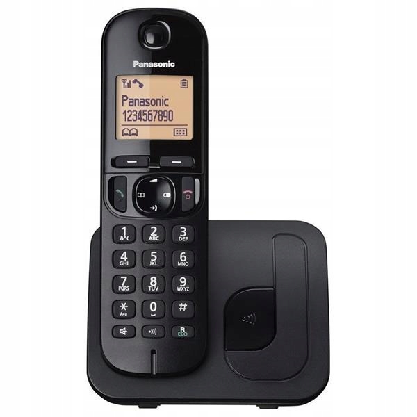 Panasonic KX-TGC210FXB telefon bezsnurovy Dect cierny 1x KX-TGC210FXB