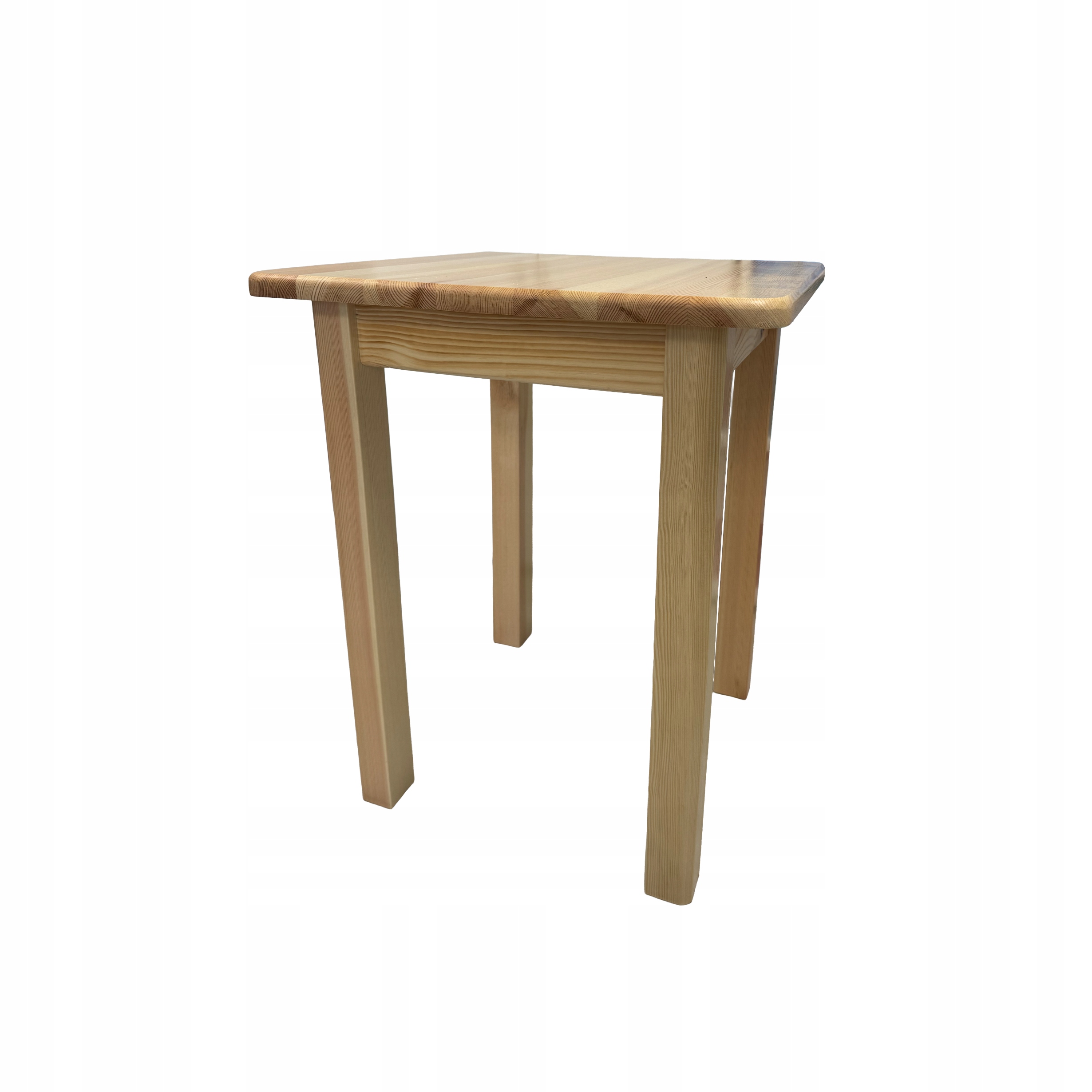 Dřevěný Borovicový Stůl 80x80 Kuchyňský Do Kuchyně Obývacího Pokoje Čtvercový Pevný