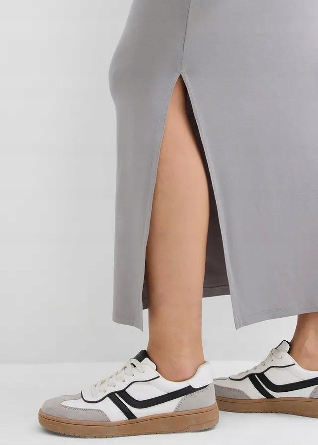 Bonprix spódnica ciążowa maxi szary