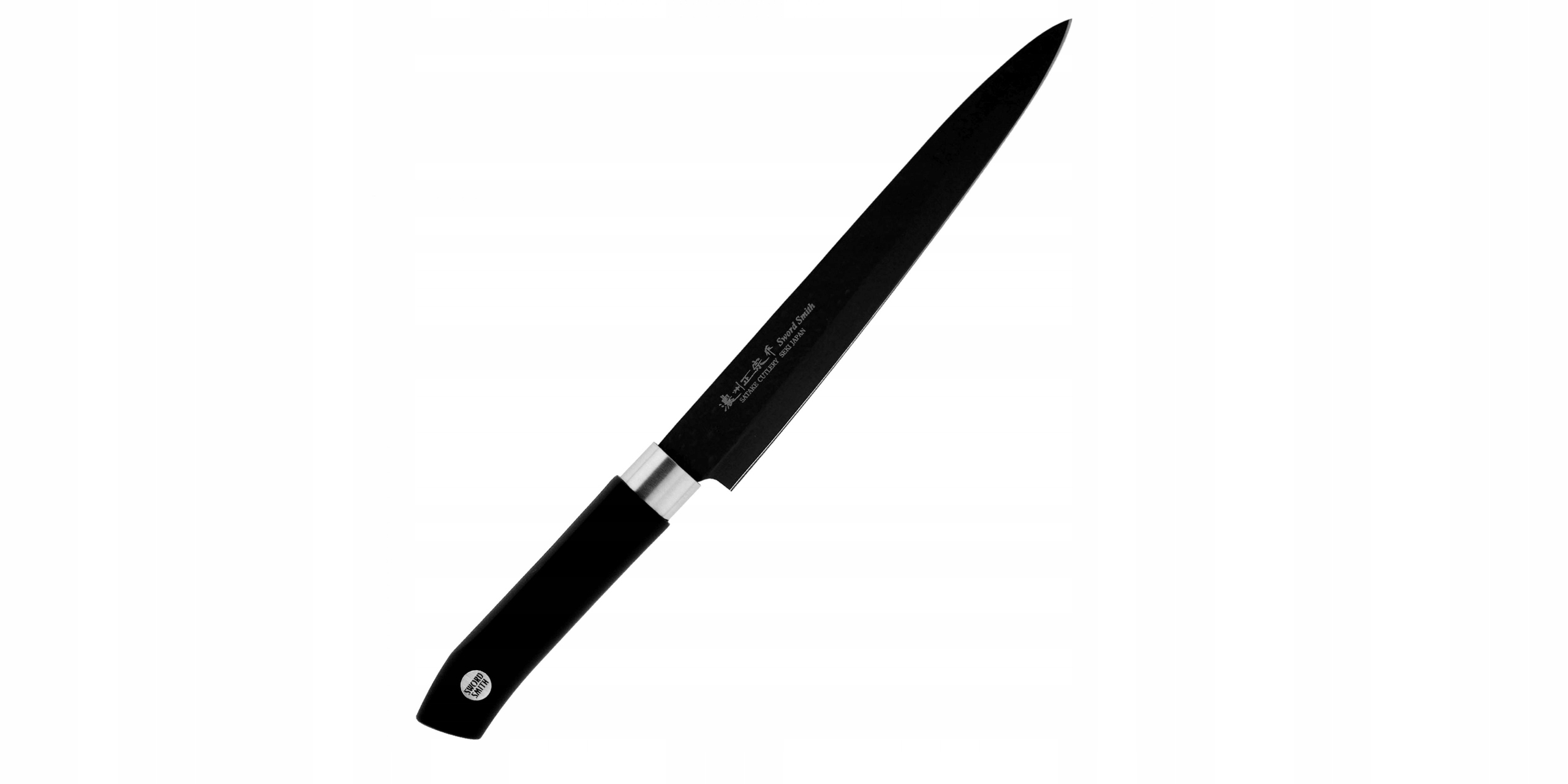 Satake Swordsmith Black Nůž Sashimi Yanagiba 21 cm