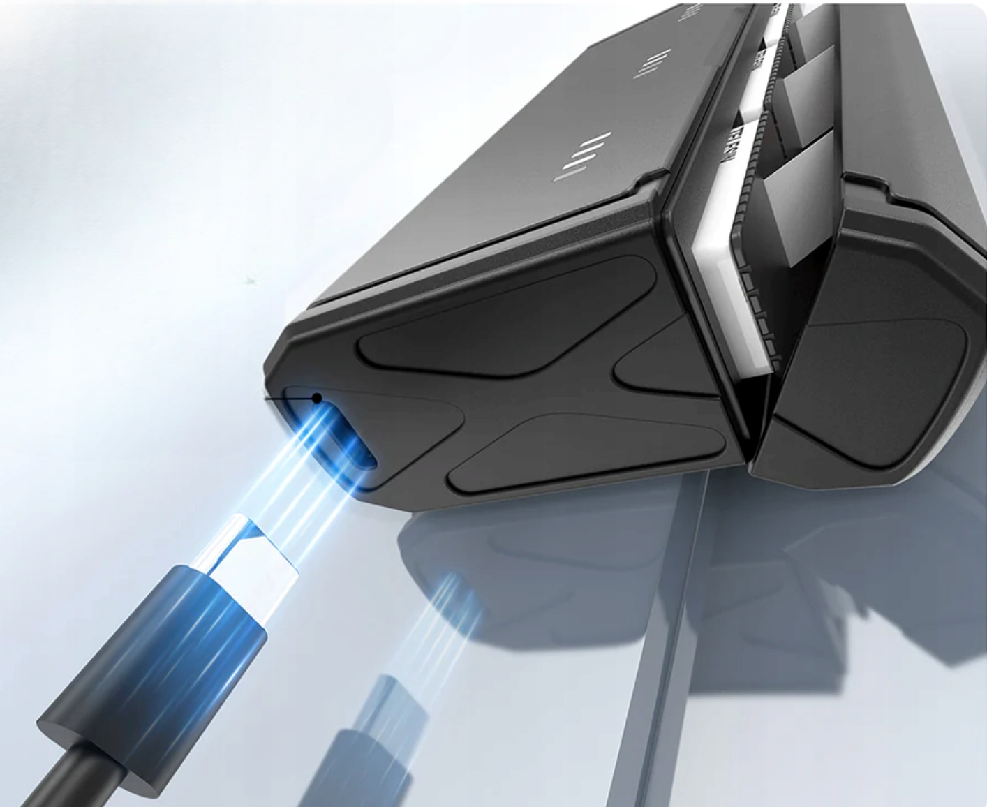 Ładowarka Fast Charge Telesin GP-HPK-011 do akumulatorów GoPro 9 10 11 Wysokość produktu 5.9 cm