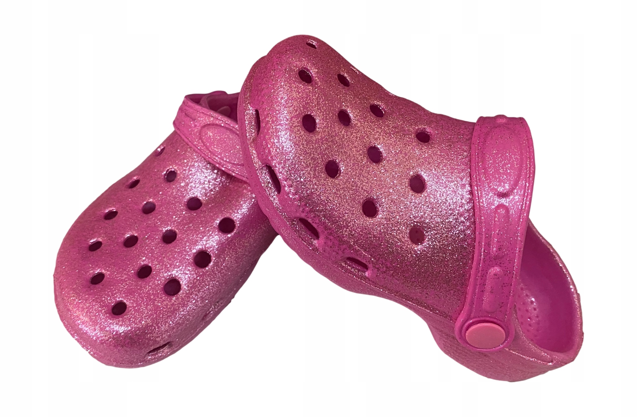 

Buty Ogrodowe basen Brokat Róż *27 wk 16,5 cm