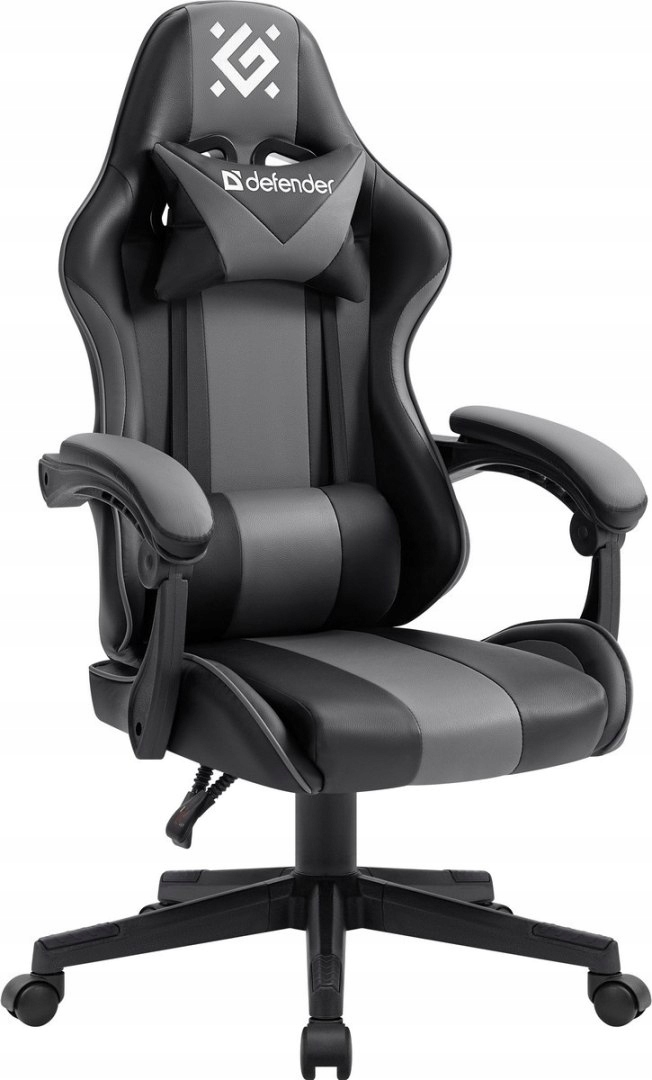Fotel Defender Cosmic Szaro-czarny Gaming
