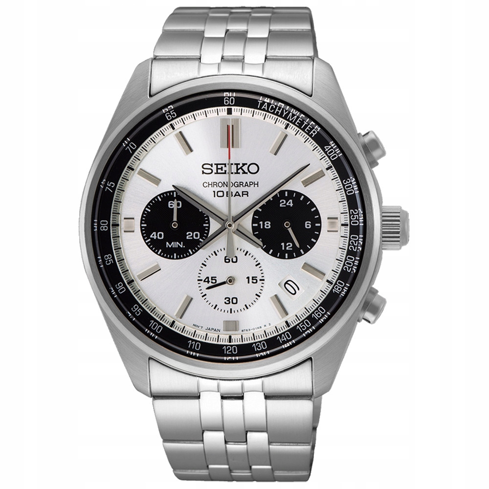 Zegarek Męski Seiko SSB425P1 srebrny bransoleta