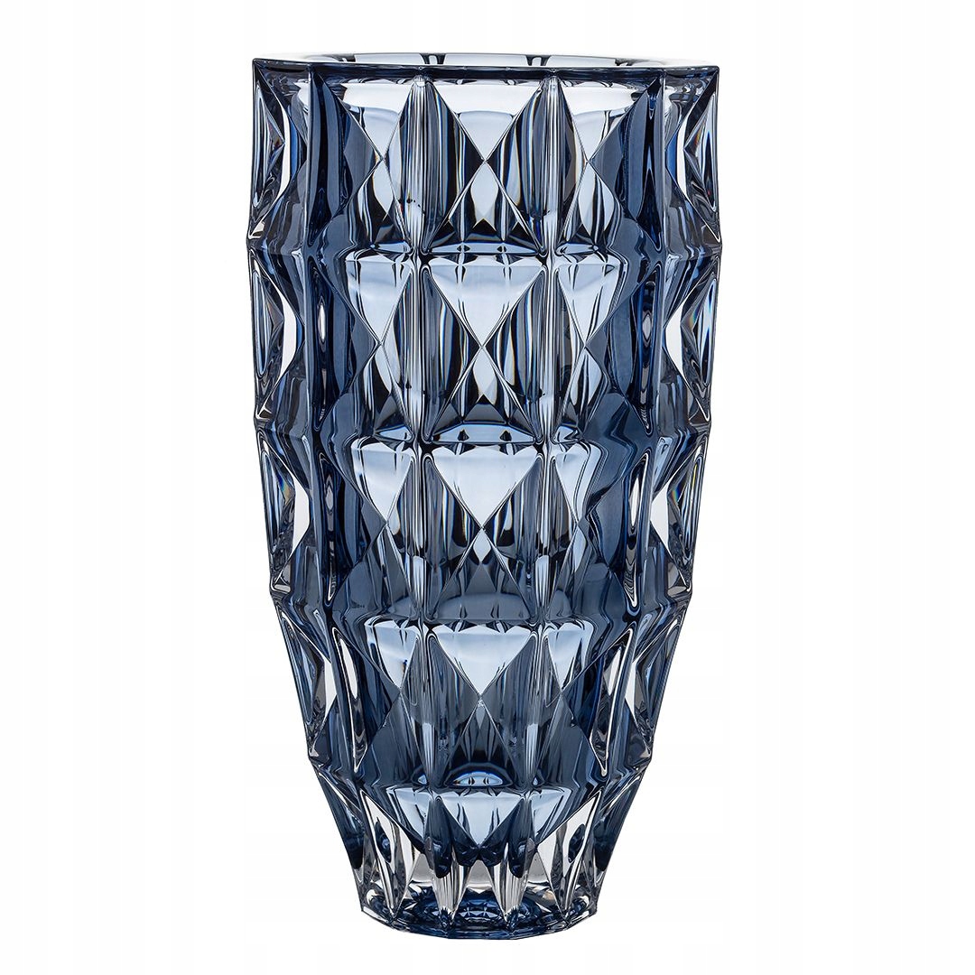Bohemia Diamond Smokey Blue Váza (280 MM)