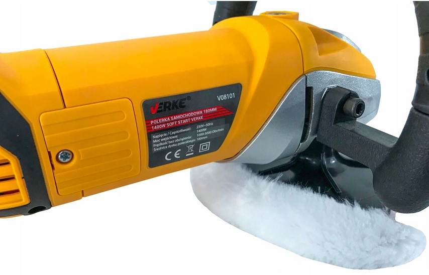 POLERKA SAMOCHODOWA SZLIFIERKA Zasilanie sieciowe