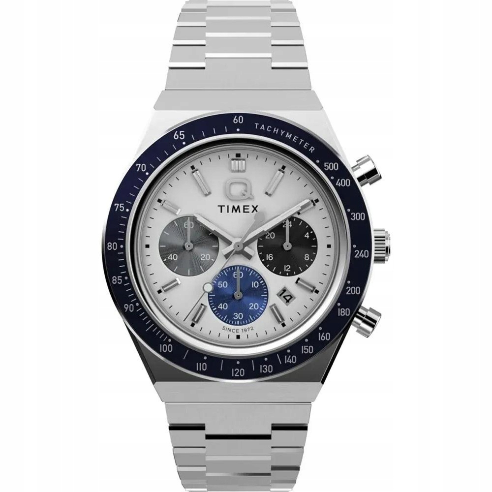 Pánské Hodinky Timex TW2Y36200 stříbrné barvy