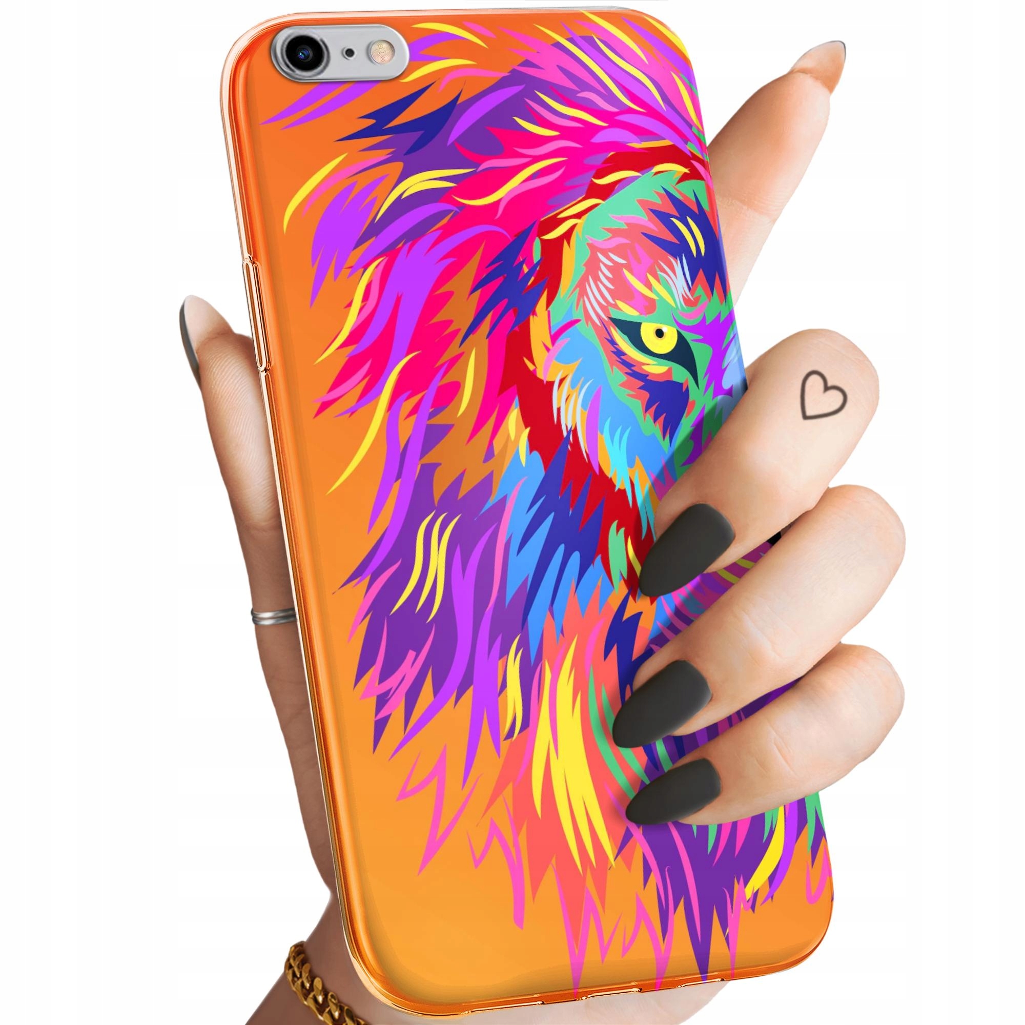 Etui Do Iphone 6 Plus 6S Plus Neonowe Neon Jaskrawe Obudowa Case