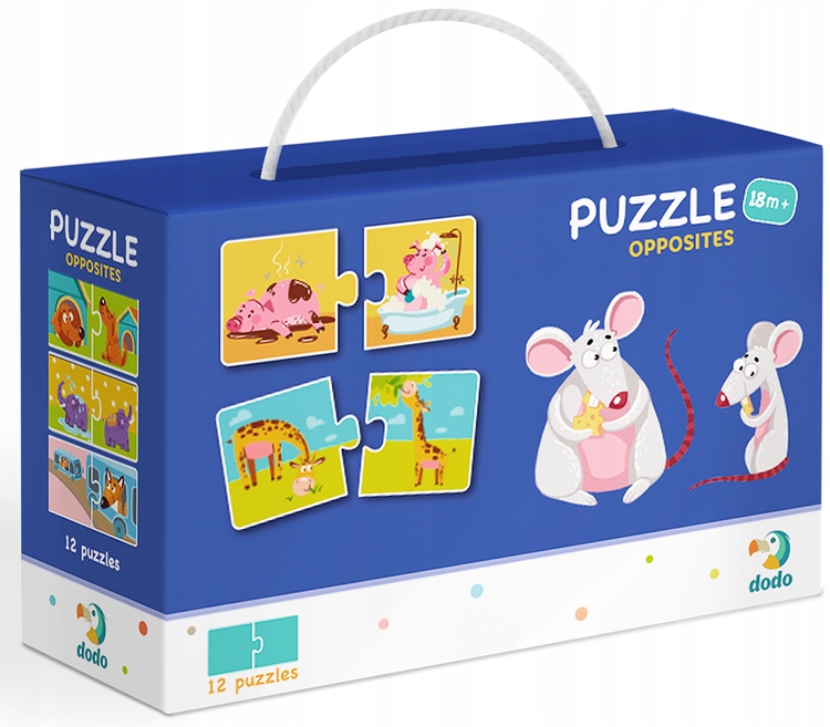 

Dodo Puzzle Duo Przeciwieństwa 24 Elem DOP300151