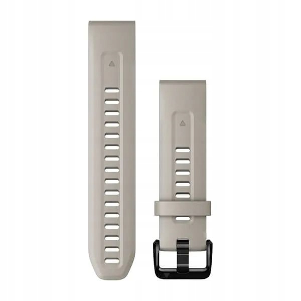 Garmin Pasek do zegarka QuickFit 20 Jasny piaskowy silikonowy 010-13102-04