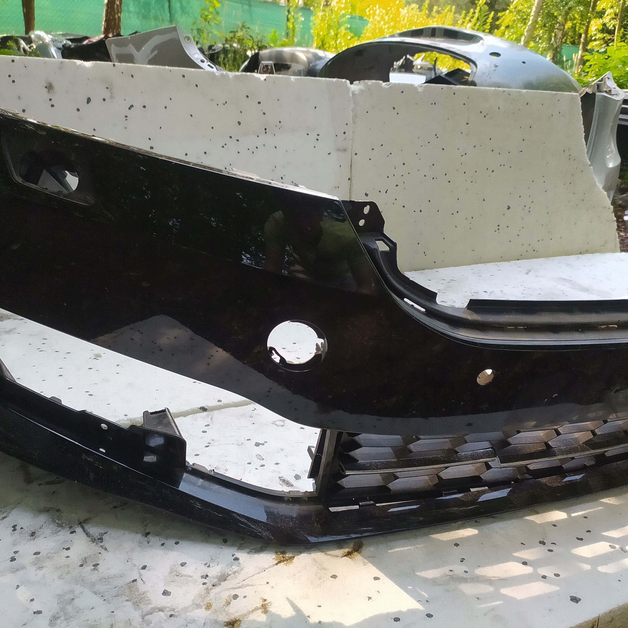 bumper front SKODA SUPERB 3 III LIFT SCOUT 18