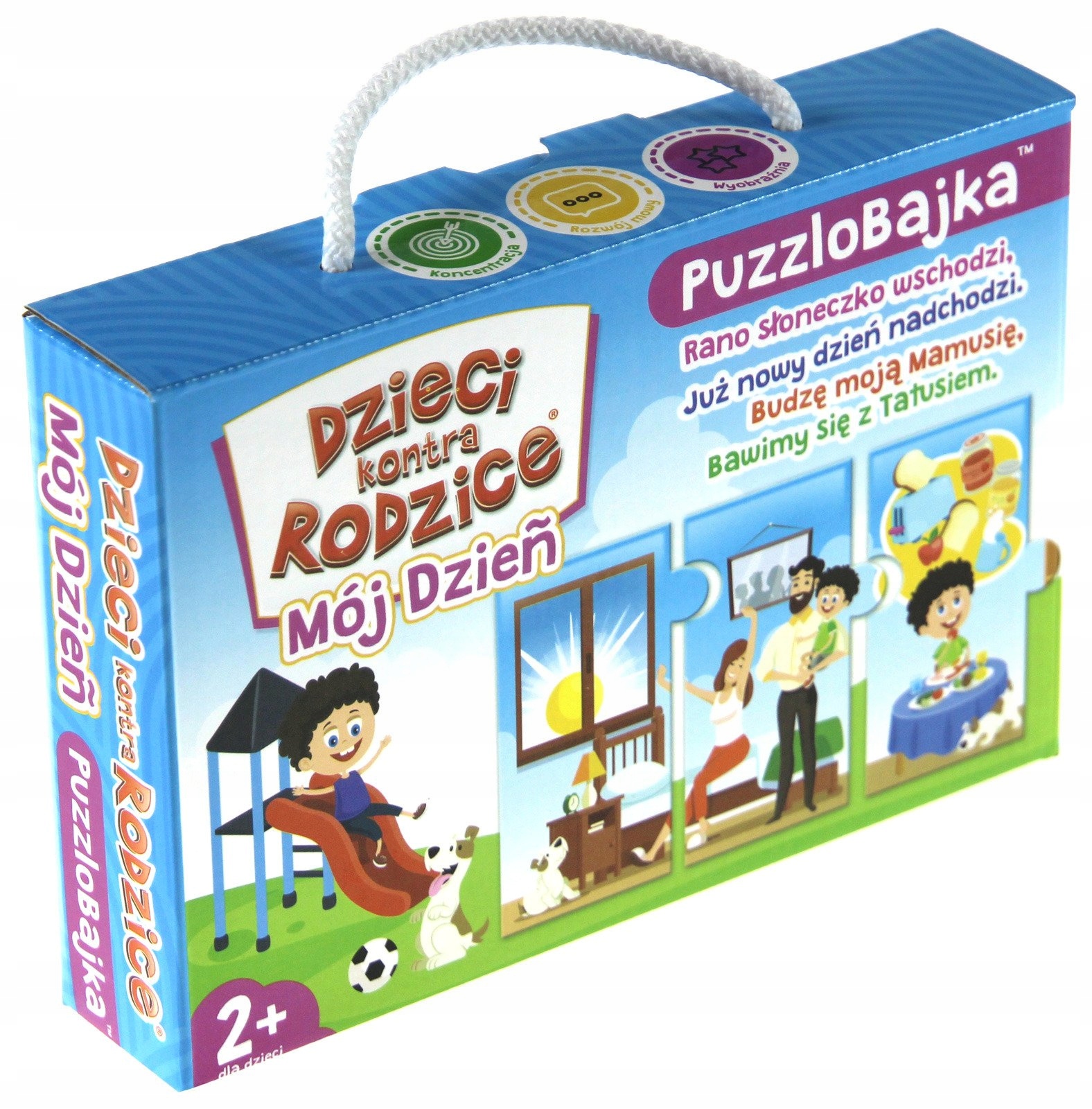 Kangur Mój dzień Puzzlobajka Rodzinna Dzieci