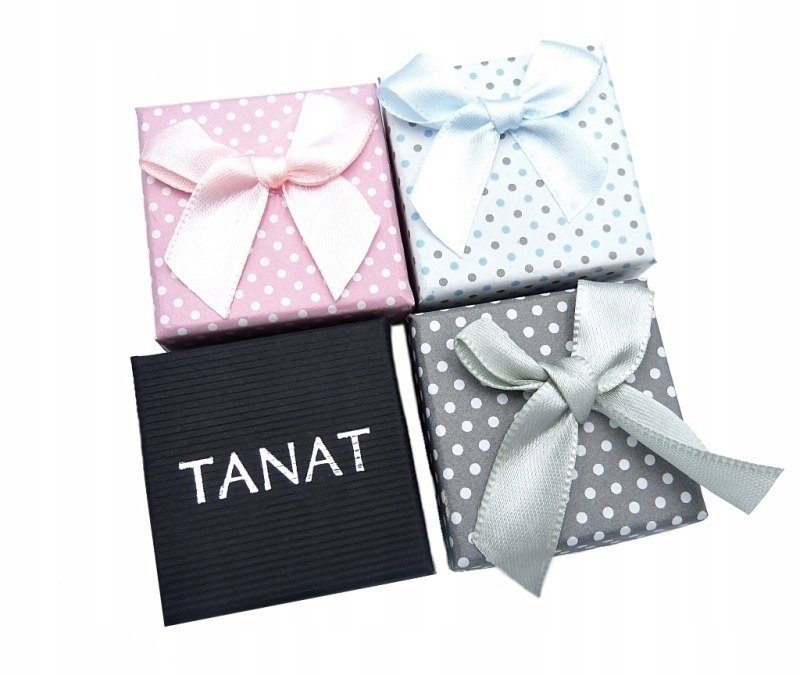 Srebrne emaliowane kolczyki jelonki Marka Tanat