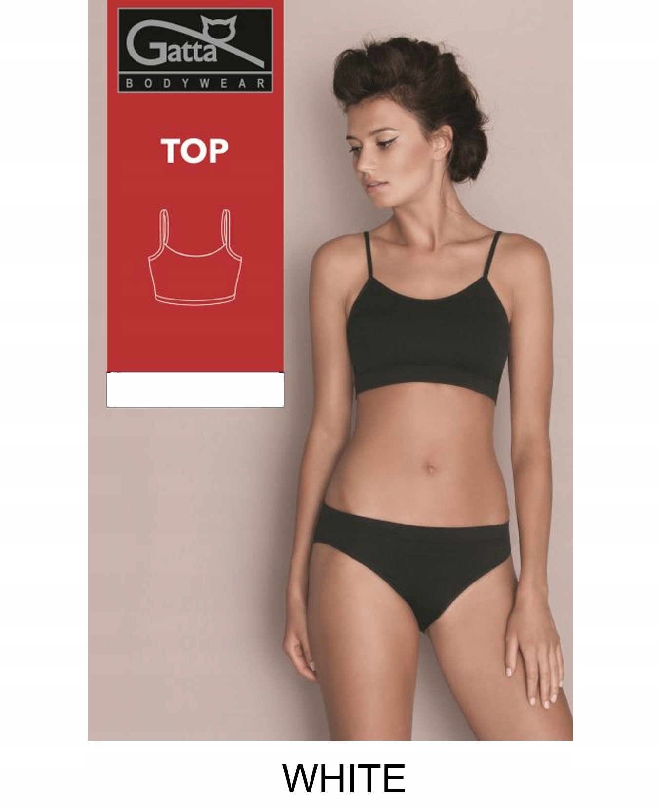 GATTA Koszulka Top 60 DEN M/white