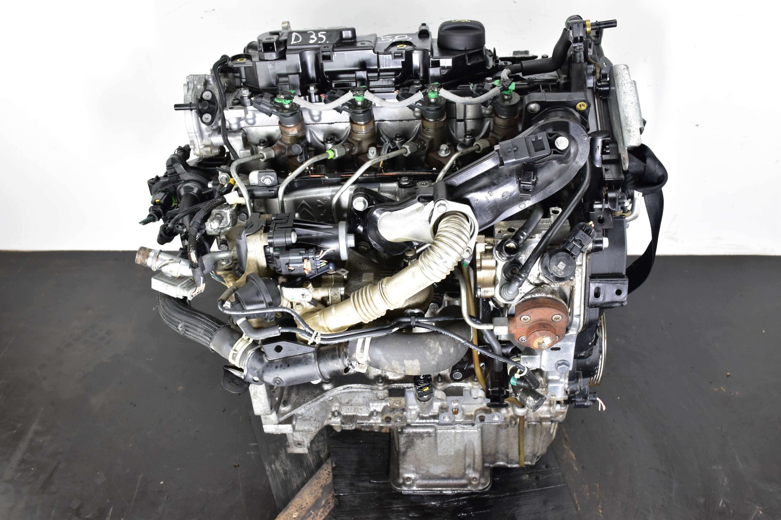 engine CITROEN JUMPY II FIAT SCUDO EXPERT 1.6 e-HDI 9H07 9HM @ KOMPRESJA @