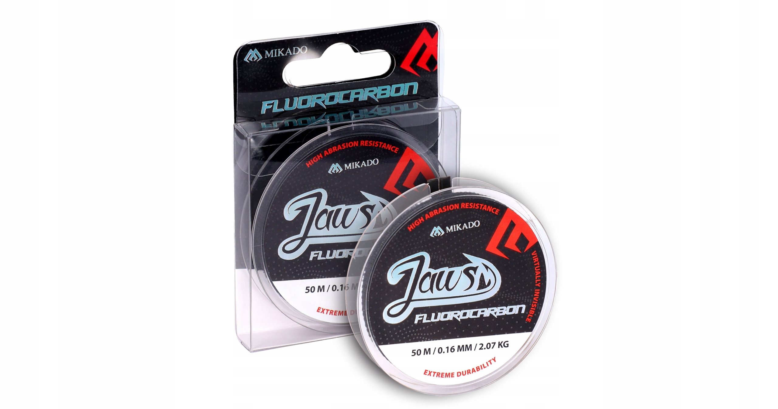 Mikado Fluorocarbon Jaws 25M 0,45MM 13,44KG