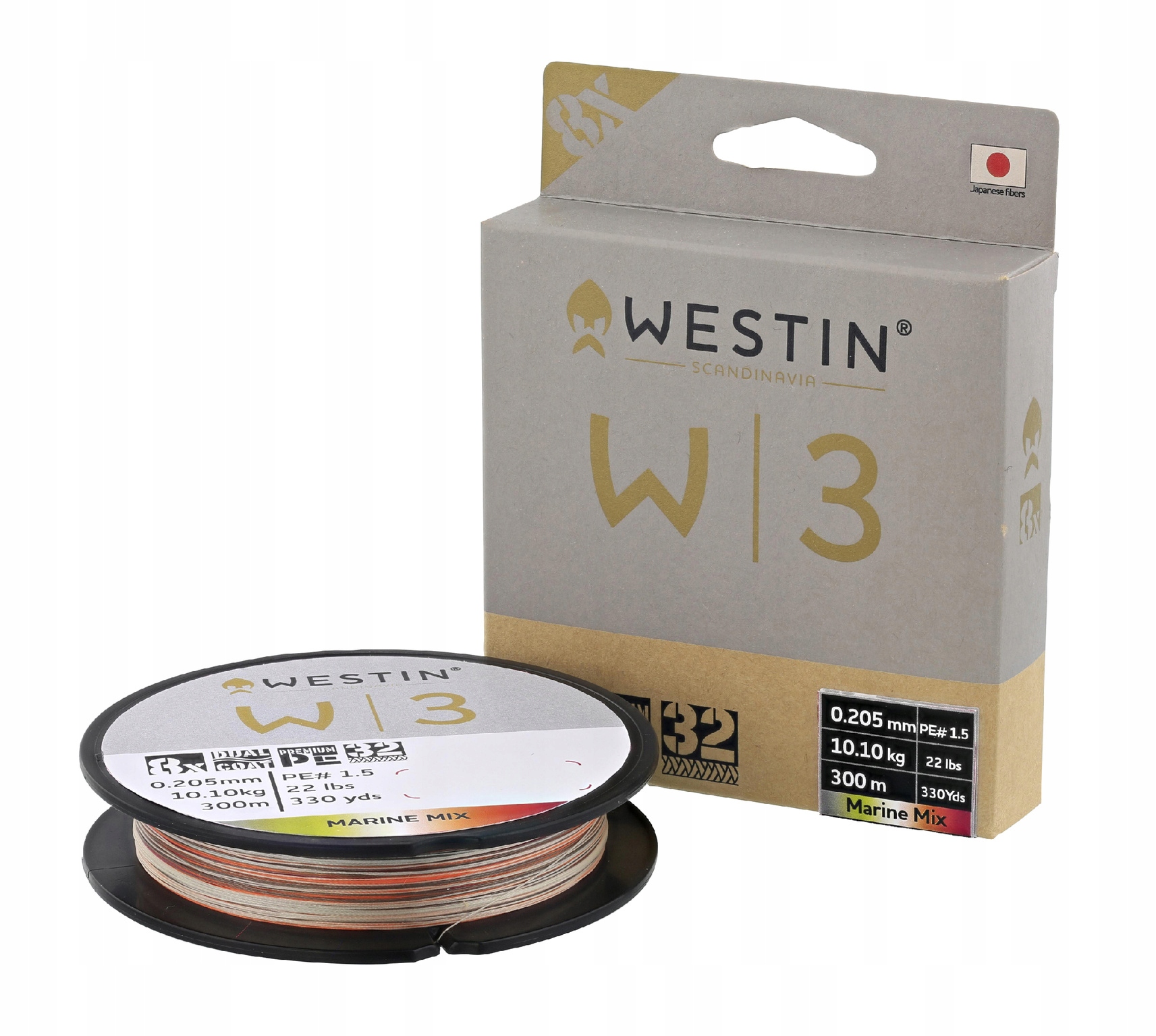 Plecionka Westin W3 Oceanic Swirl 0,26mm/300m