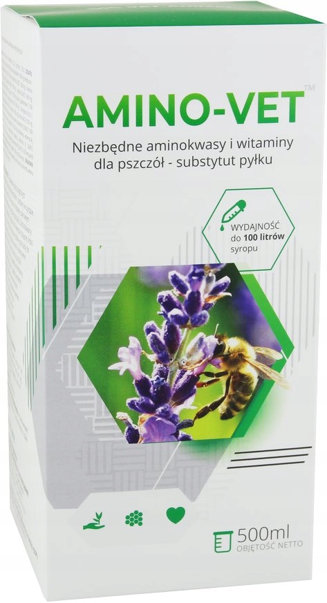 

Amino-vet 500ml witaminy aminokwasy pszczół