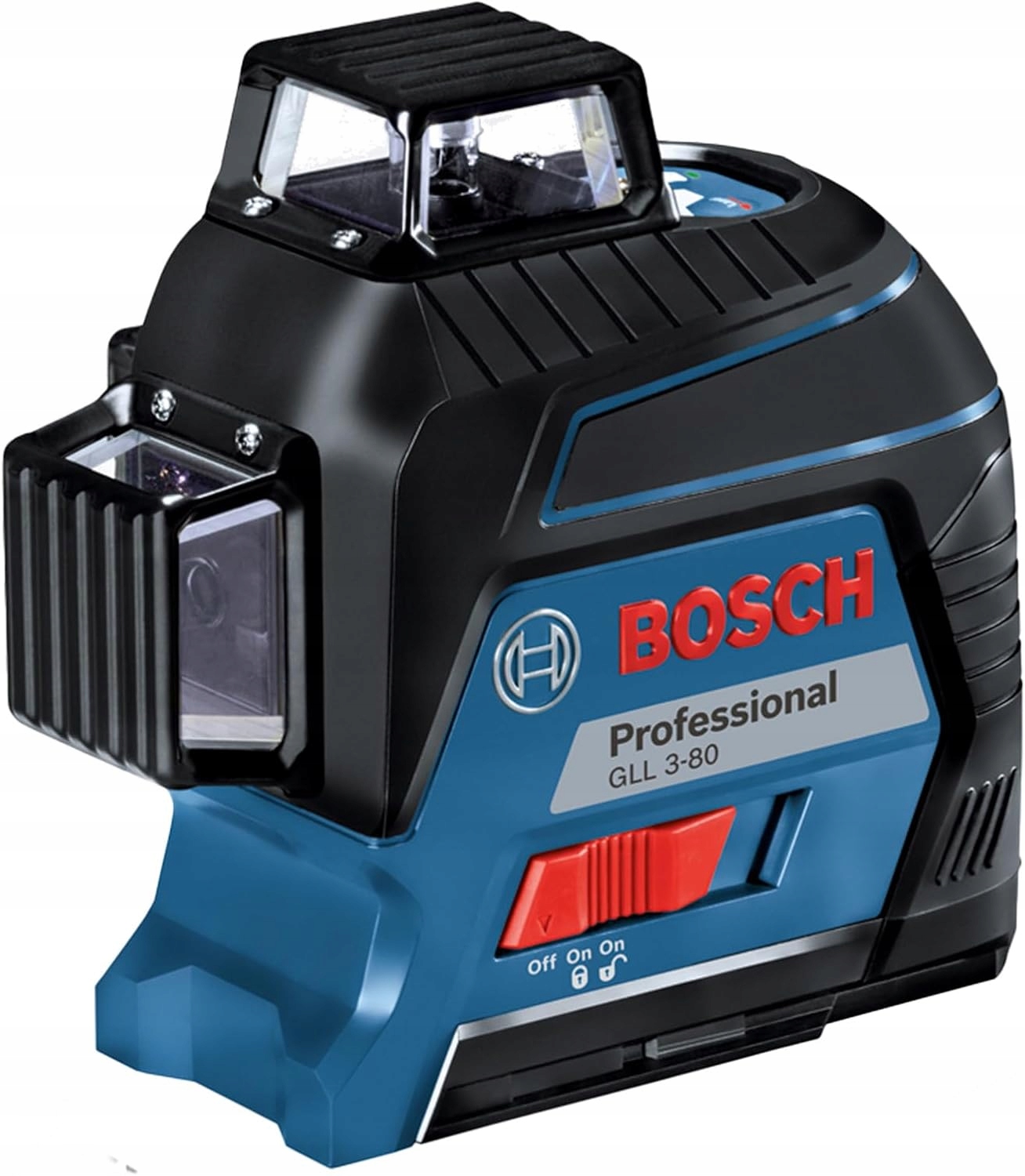 Bosch Professional Gll 3-80 Laser liniowy zasięg 30m z Bateriami i Walizką