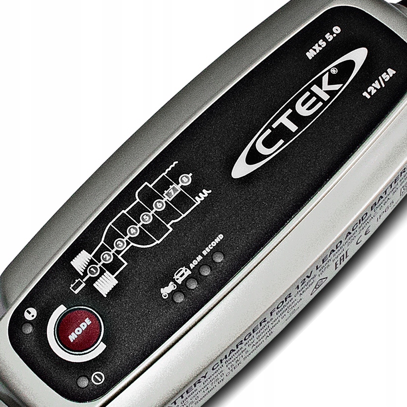 PROFESJONALNY INTELIGENTNY PROSTOWNIK CTEX MXS 5.0 12V/5A Waga produktu z opakowaniem jednostkowym 1.2 kg