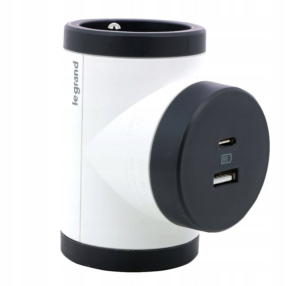 

Rozgałęźnik obrotowy 2X2P+Z Usb Legrand 049437