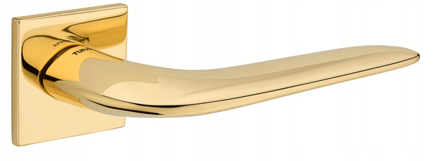 Štvorcová kľučka Tupai 4163 5SQ-01 zlatá