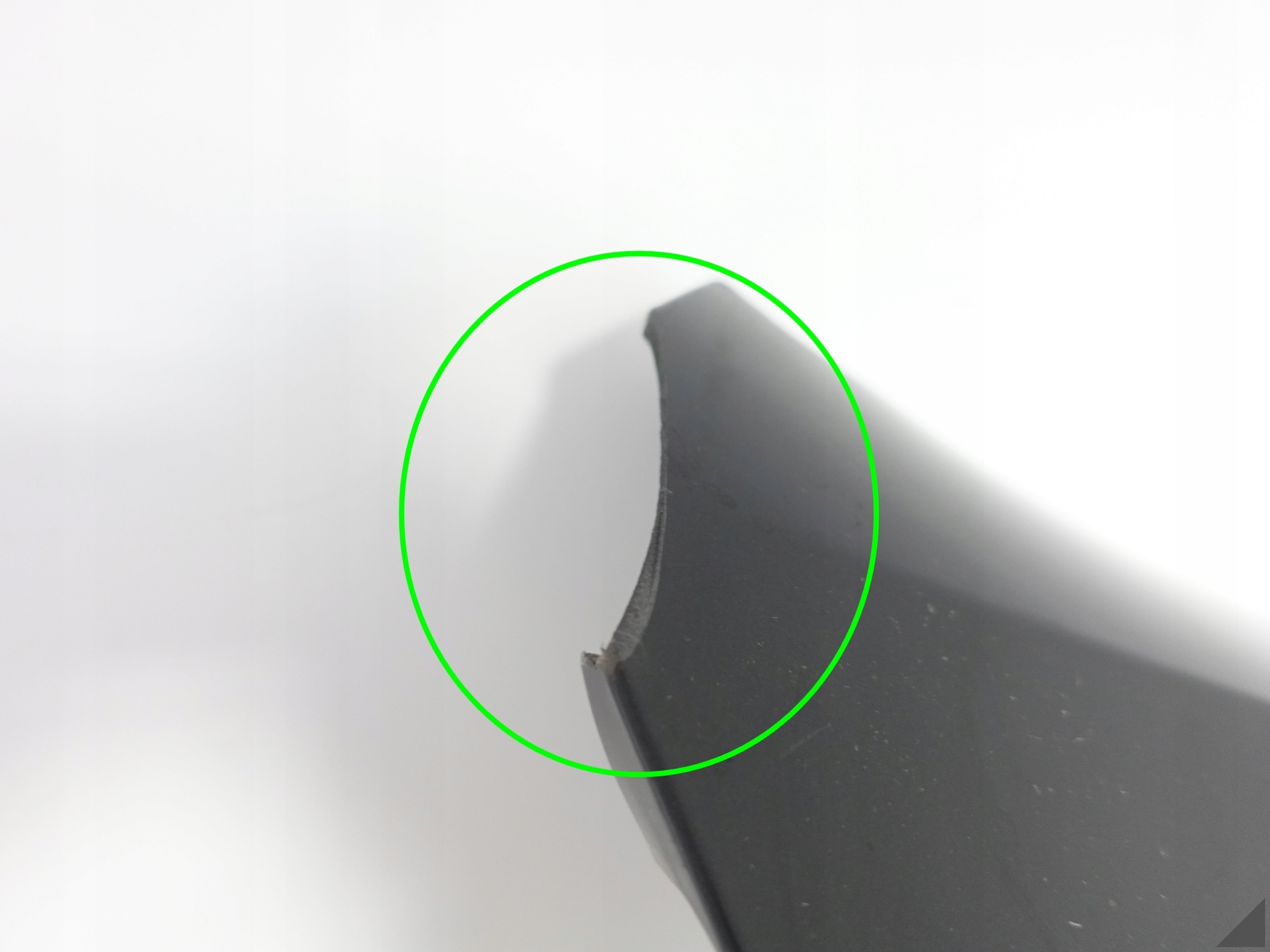 BMW X6 X6M E71 E71M M-POWER fender right front BLACK SAPPHIRE damaged