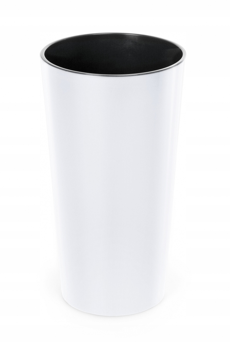 

Doniczka Lilia 190 Lamela Biały lakier wkład