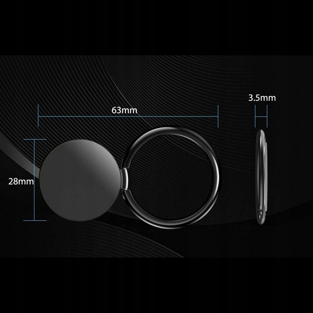 MAGNETYCZNY RING UCHWYT PODSTAWKA STAND NA TELEFON Rodzaj magnetyczny
