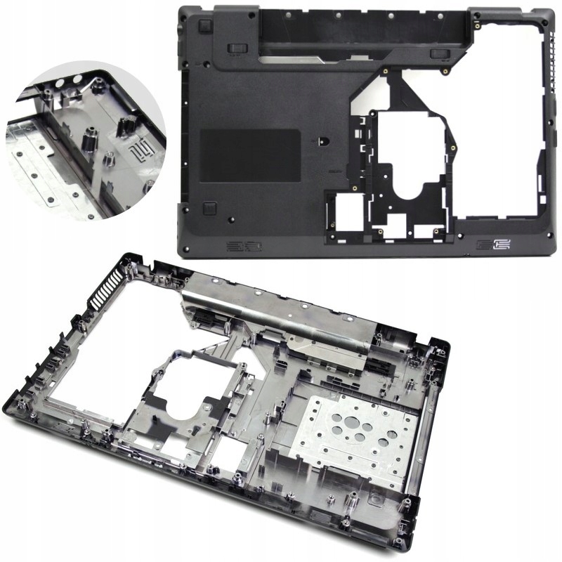 Alsó burkolat alsó ház Lenovo G570 G575 laptophoz, Hdmi csatlakozóval E324121 E304084 TMB1615