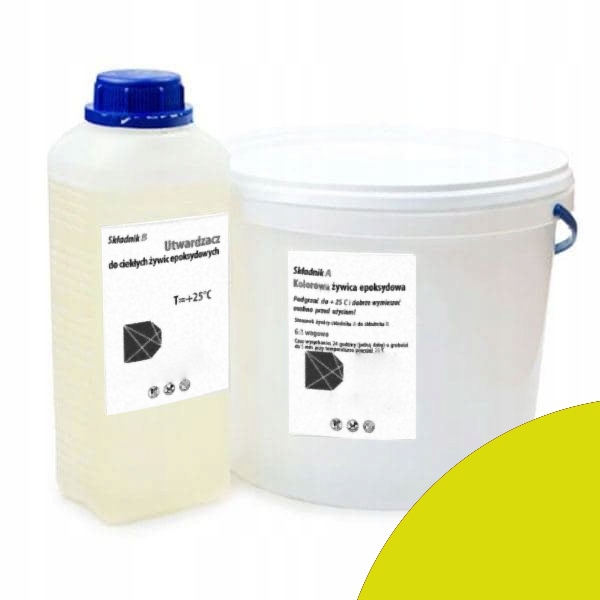 Žltá epoxidová živica na betónové podlahy 7 kg