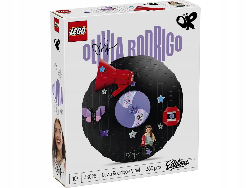 Lego 43028 Editions Vinylová deska Olivie Rodrigo