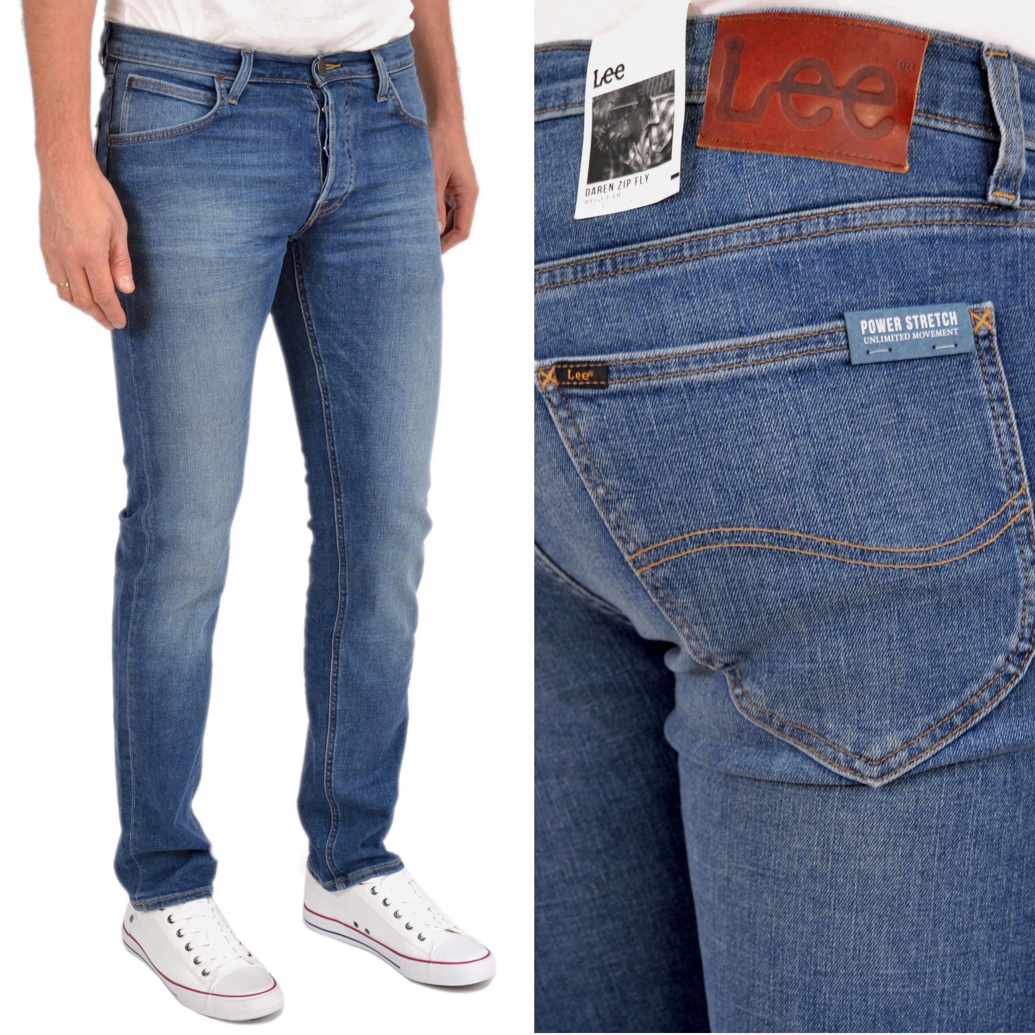 

Lee Daren Regular Slim Roem W29 L32
