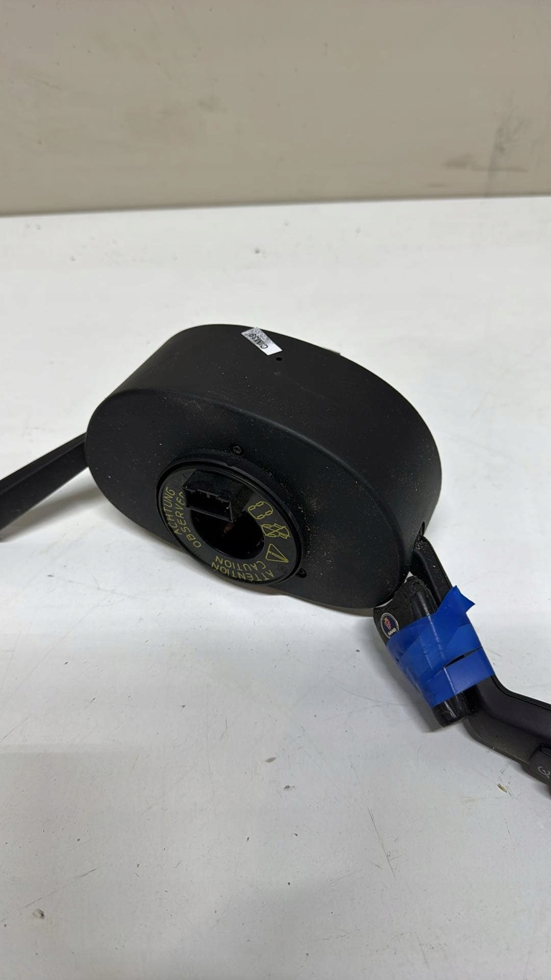 steering wheel levers and controls SAAB 9-3 II 93 CIM 12760547 + key