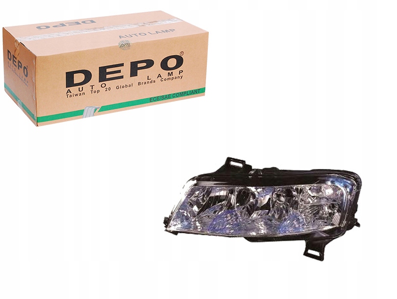 1625961 - Фара FIAT STILO H7 H1 H1 01-07 Le