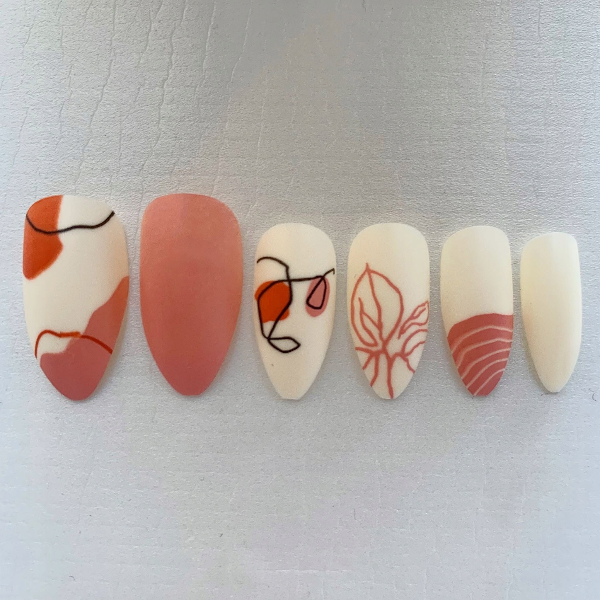 PASDE 3308 TIPSY ART LINE BEIGE 3308 Kolor Biel Odcienie brązu i beżu Odcienie pomarańczowego