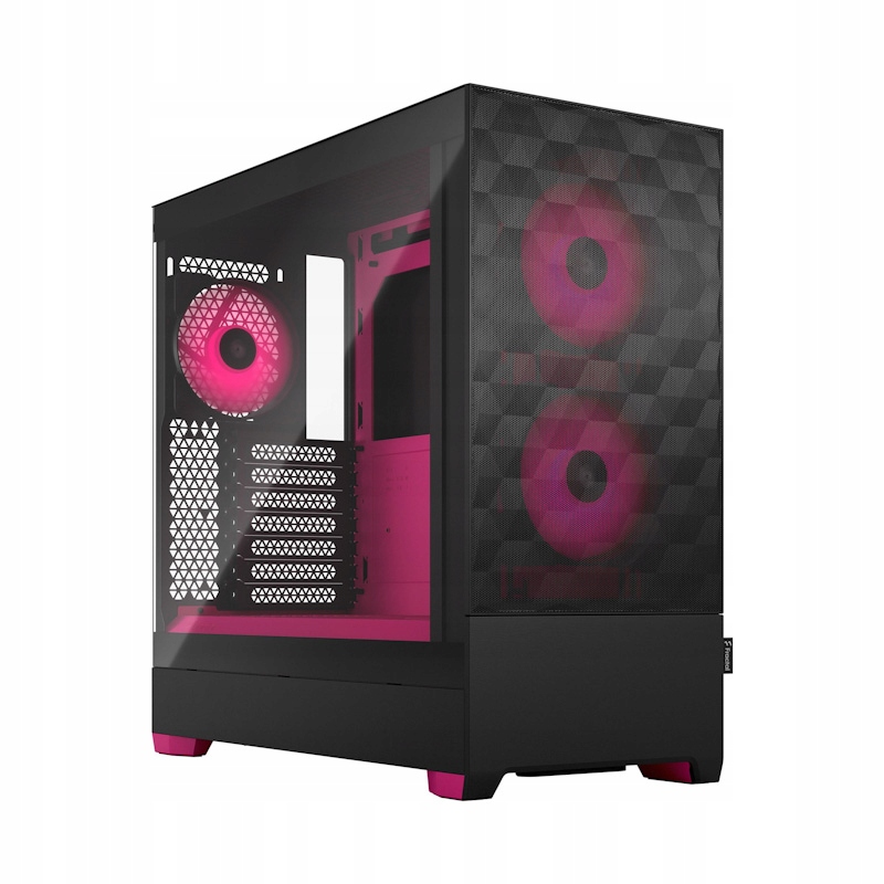 Fractal Design Pop Air Rgb Magenta Core Tg Clear Tint/ Midi Tower/…