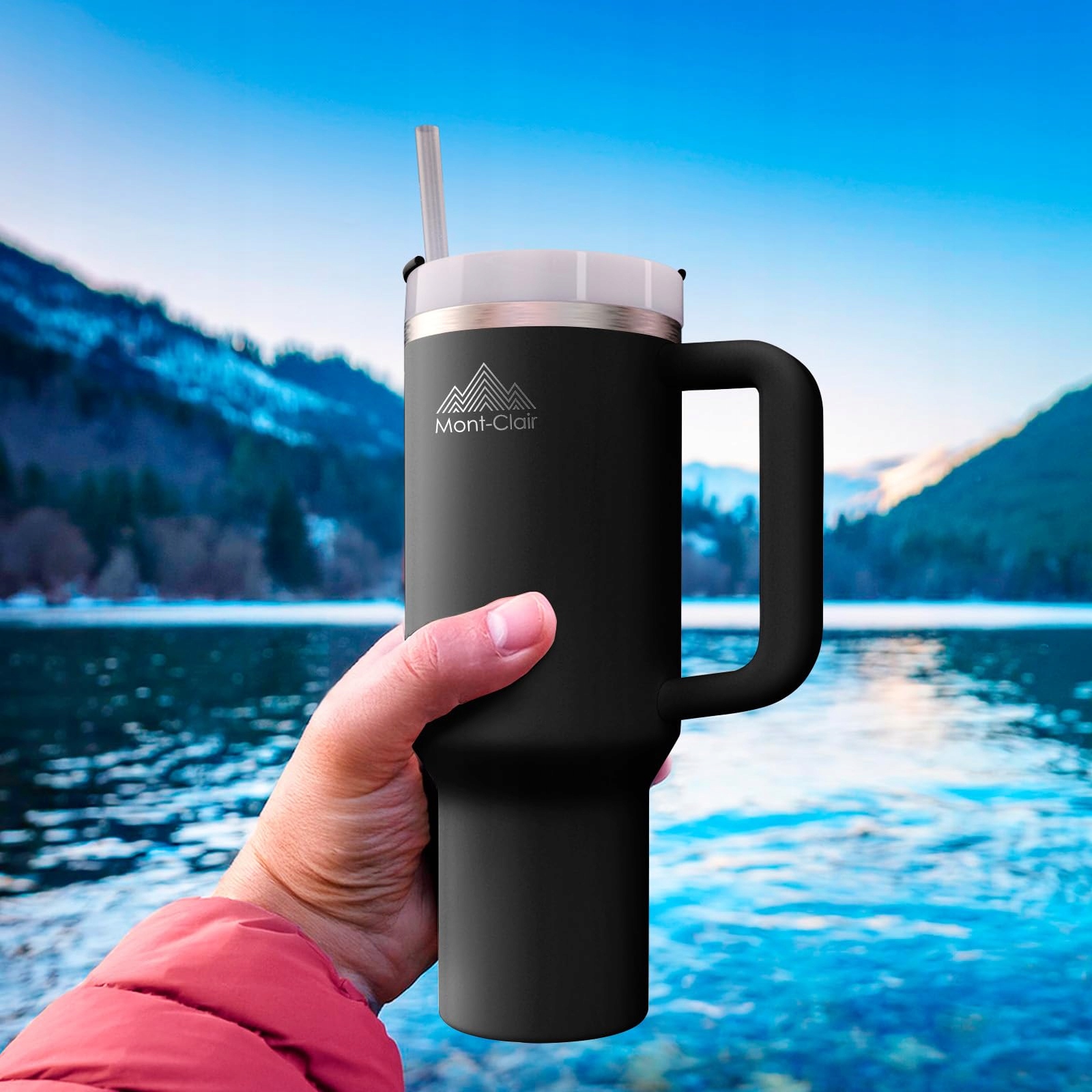 Mont-Clair TUMBLER Kubek Termiczny 1.2L Z Ustnikiem BPA Free — miniatura 6