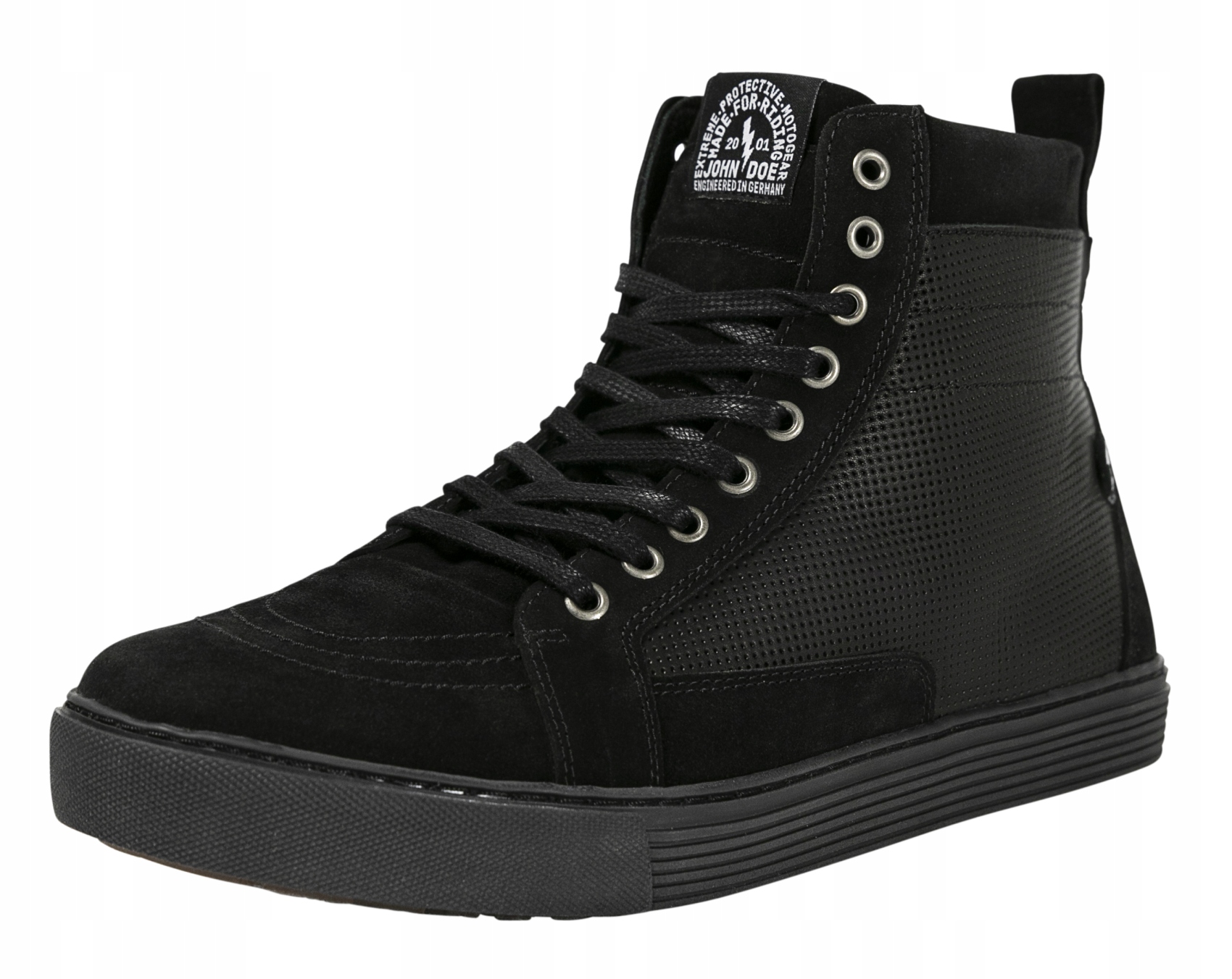 Motocyklové tenisky na motorku John Doe Neo Black