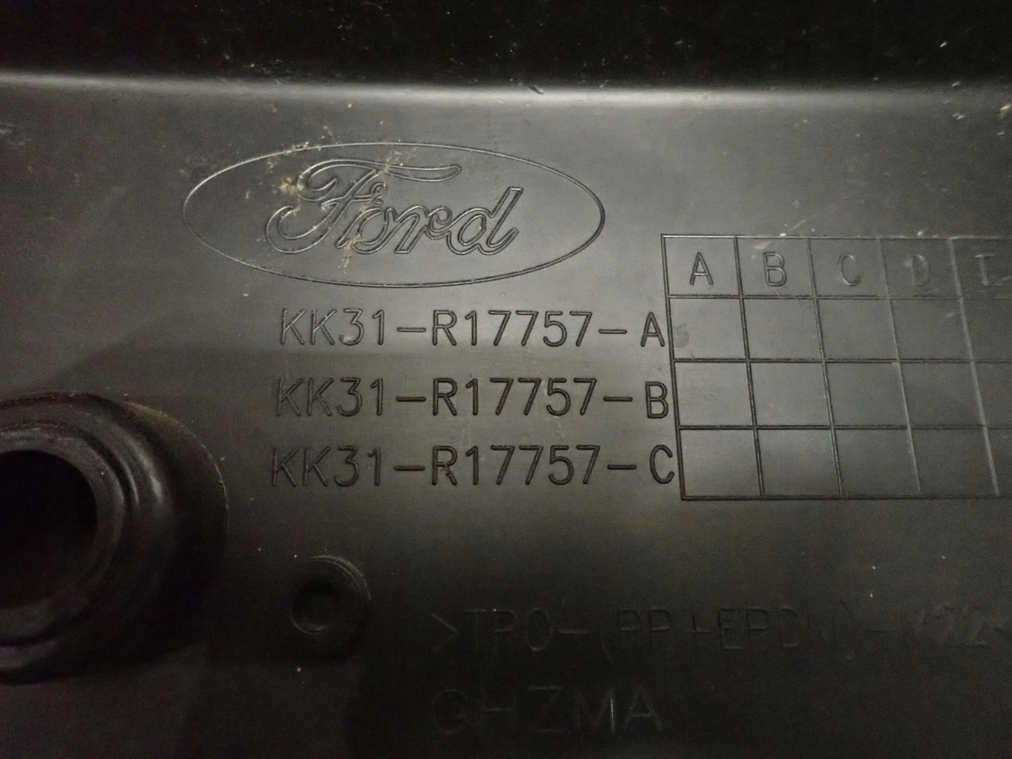 bumper front front FORD TRANSIT MK8 LIFT 2019- KK31-R17757-A