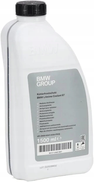 Płyn Chłodniczy Bmw Oe LC-87 Koncentrat 1,5L 83515A6CDD7