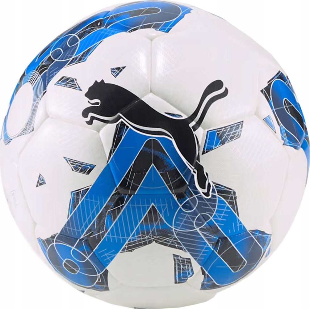 Fotbal Puma Orbita 5 Hybrid Bílo-modrý 83783 03 r 5