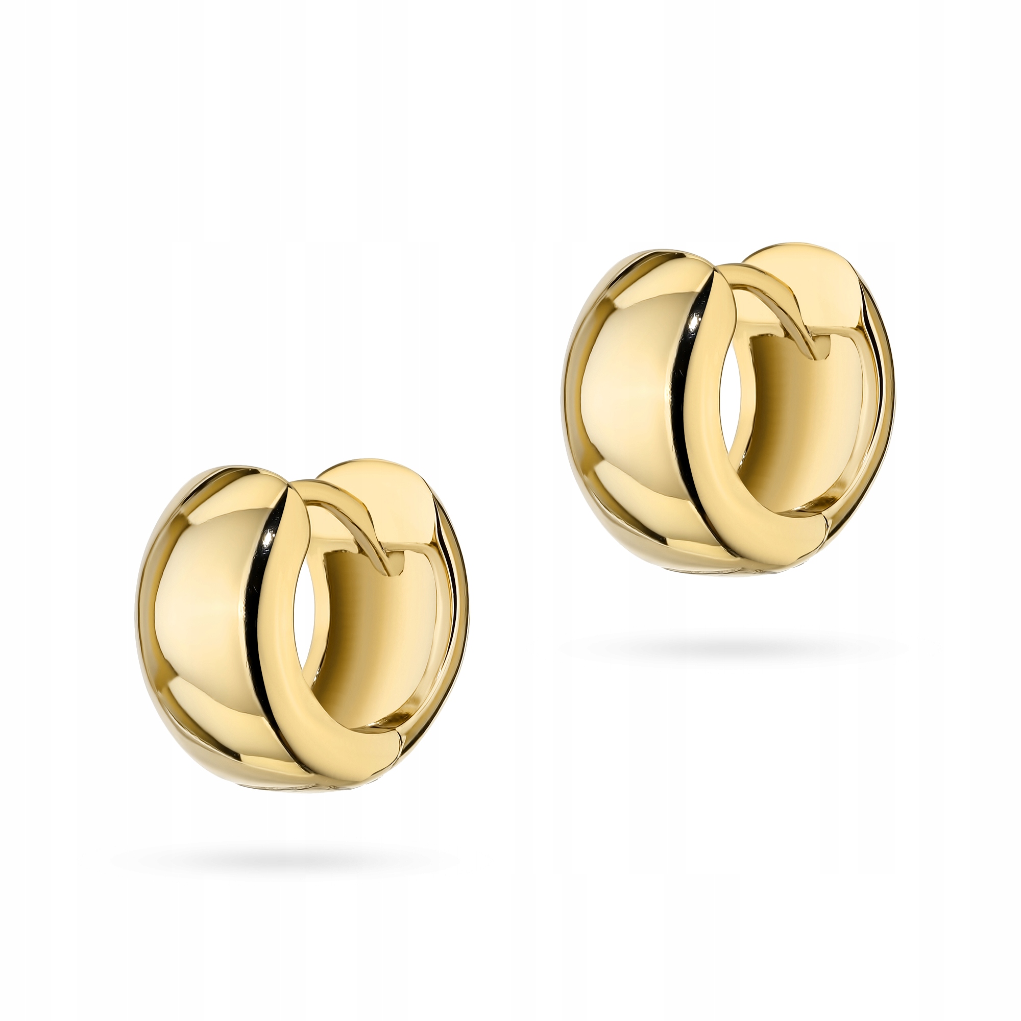 Stříbrné Náušnice ryzost 925 Široká Kolečka Kreol