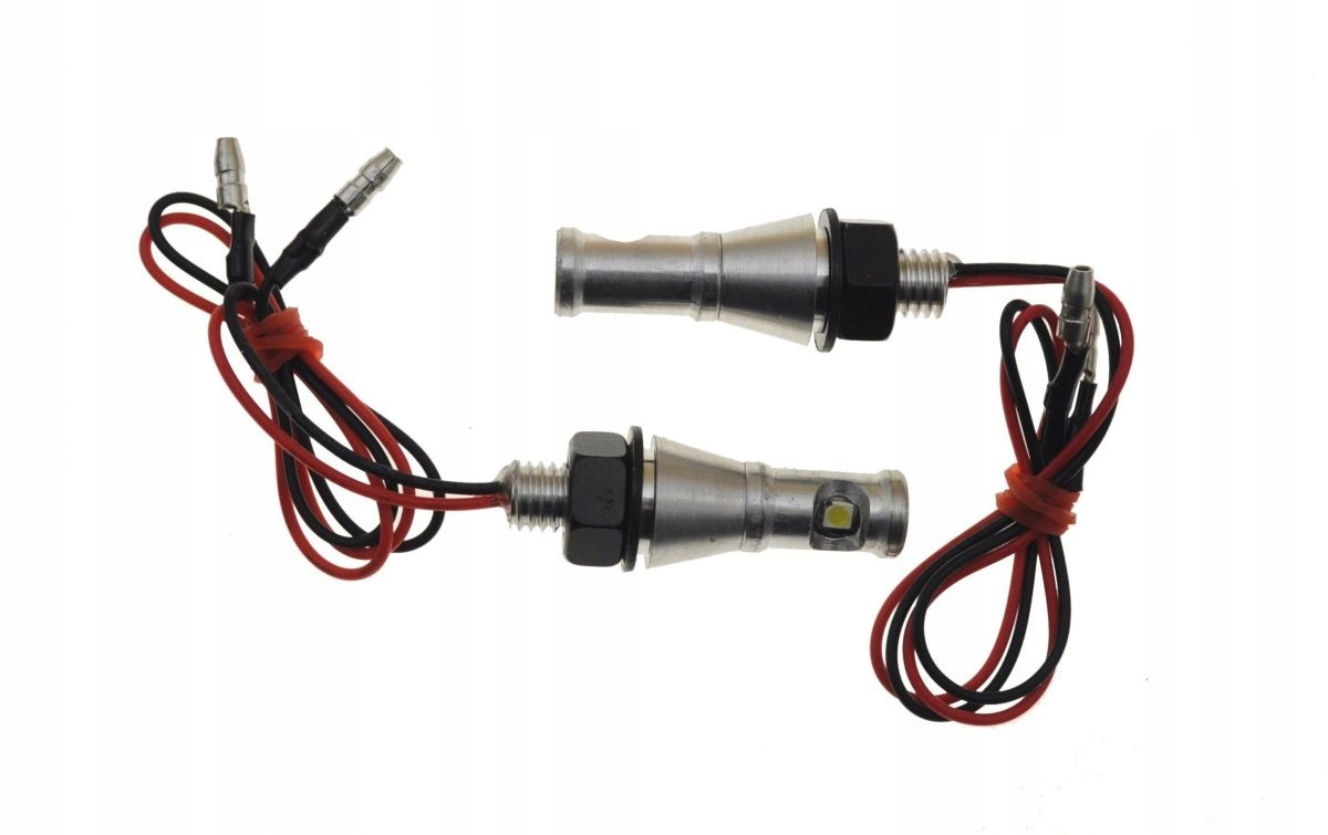 PODŚWIETLENIE TABLICY REJ CHROMOWANE STOŻEK (11191) Producent Motrix