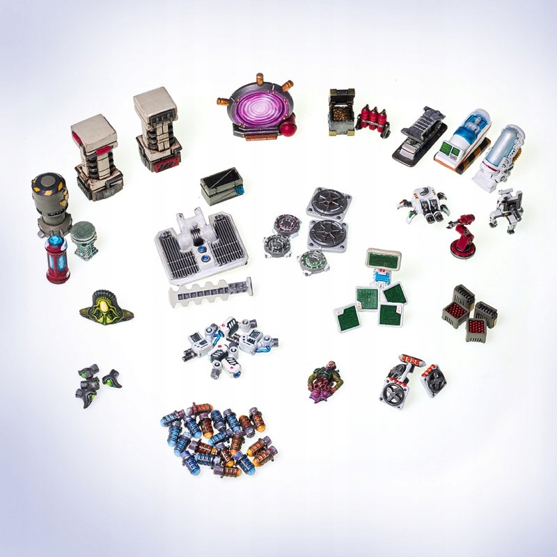 Sci-Fi Customization Bits tereny do gier bitewnych System Inne systemy