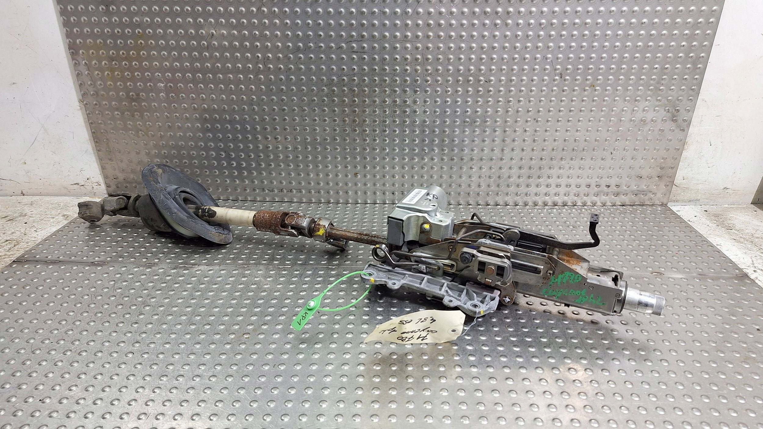 Piantone sterzo usato 7L0419501BR 4E0905852E PORSCHE CAYENNE e 7L TOUAREG e