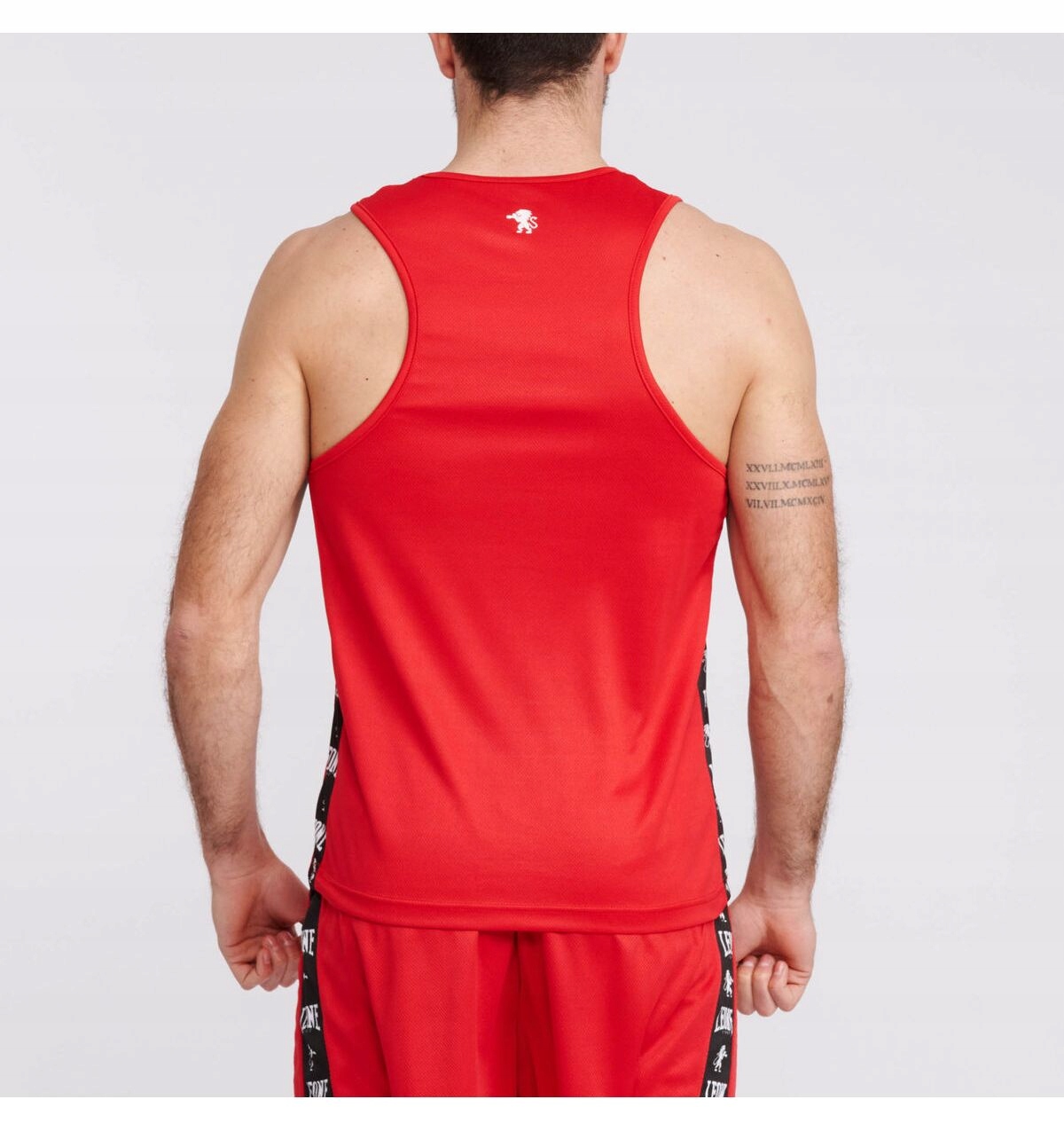 KOSZULKA BOKSERSKA LEONE AMBASSADOR Boxing Tank czerwony rozmiar M Kod producenta AB218