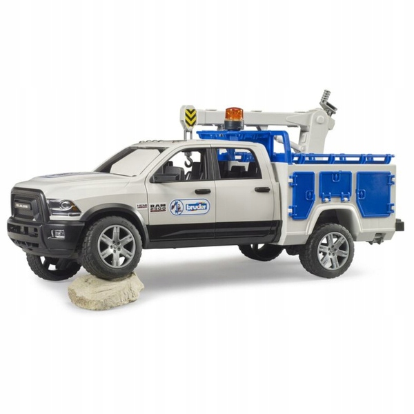 Bruder 02509 Dodge RAM serwisowy z kogutem świetlnym Model RAM Serwisowy